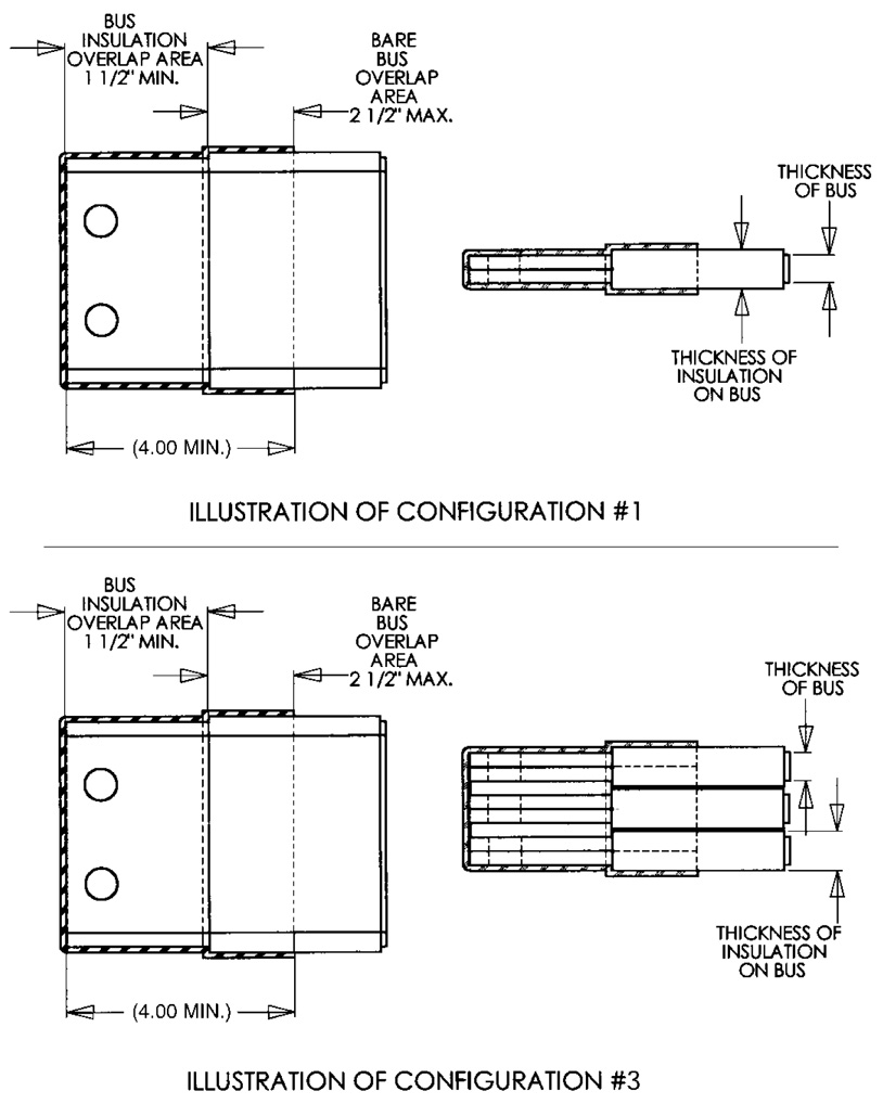 Stub End Connection Boot Measurements